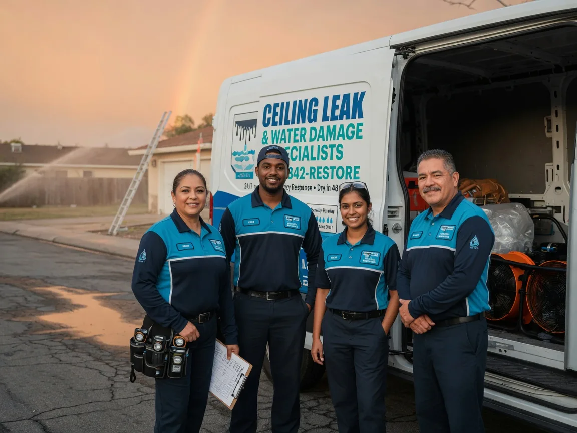 Ceiling Leak Cleanup company in Erbacon, WV
