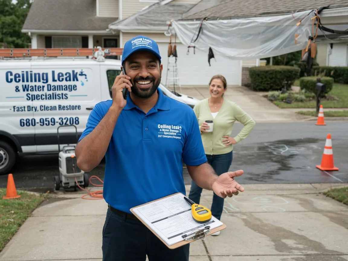 Ceiling Leak Cleanup Erbacon, WV FAQs